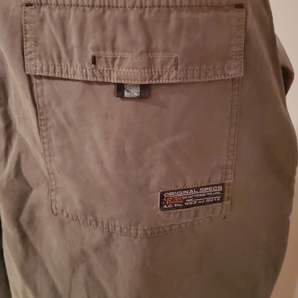 NESI AG 2 tone GREEN CARGO PANTS nwt  SZ XL - Picture 6 of 7